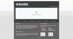 Desktop Screenshot of burntoaktimber.com