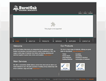 Tablet Screenshot of burntoaktimber.com